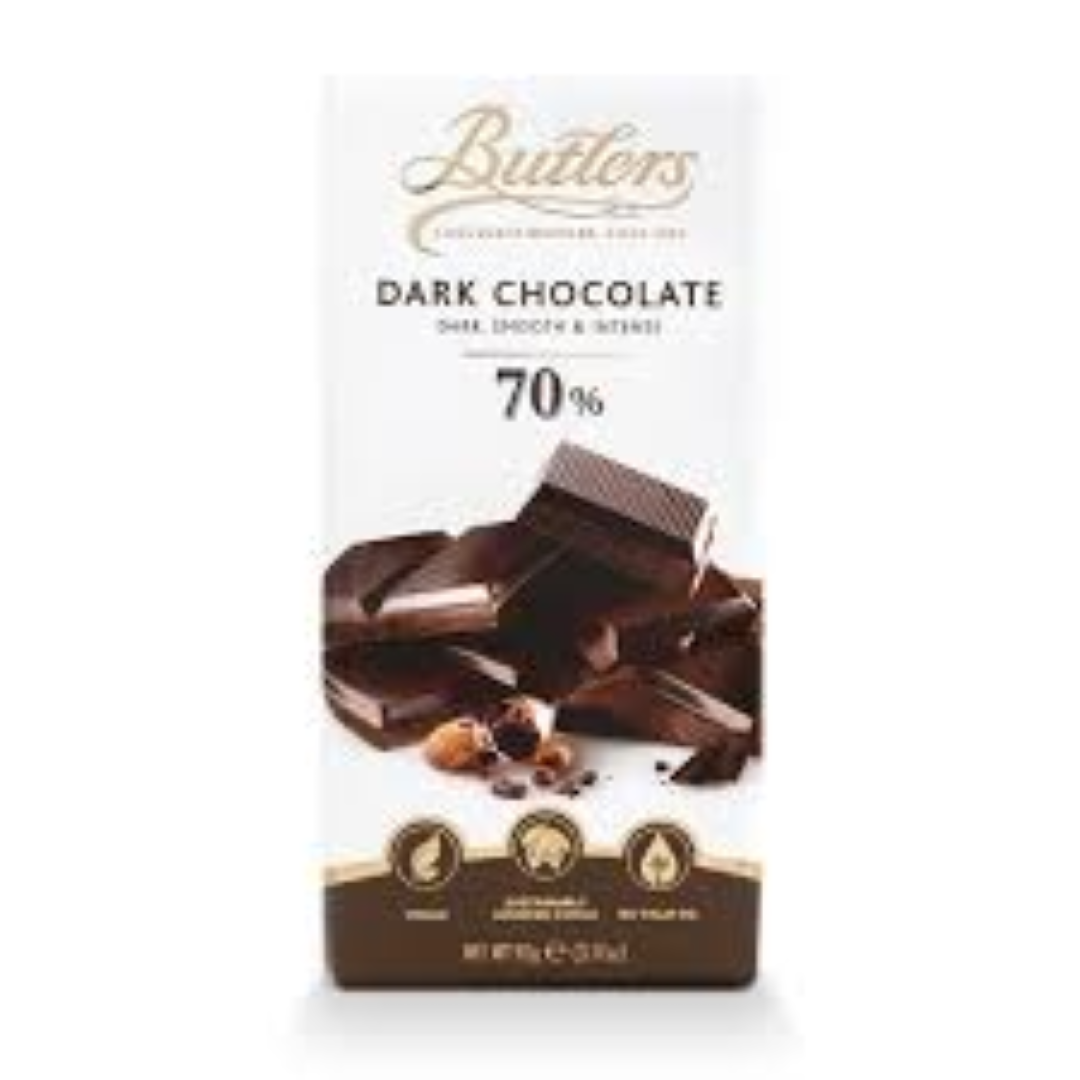 BUTLERS 70% DARK CHOCOLATE 100G
